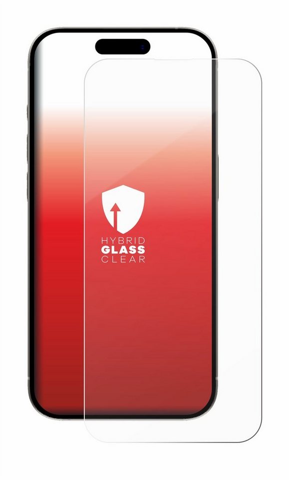 upscreen Panzerglasfolie für Apple iPhone 15 Pro Max, Displayschutzglas, Schutzglas Glasfolie klar von upscreen