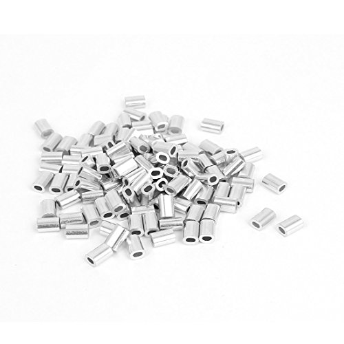 Uxcell a15060500ux0038 Aluminiumhülsen, 0,8 mm, silberfarben, 100 Stück Uxcell a15060500ux0038 Aluminiumhülsen, 0,8 mm, silberfarben, 100 Stück von uxcell