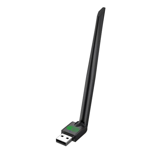 150Mbps USB-WLAN-Adapter, Treiberfrei, Unterstützt 7 8 10, WLAN-Antenne, Drahtlose Netzwerkkarte für Desktop-Laptop, Einfach zu Verwenden, Feine Verarbeitung. von vdha