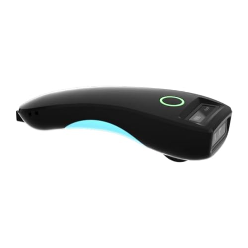 Barcode-Scanner HBA-W6, Kabelloser 1D/2D-CMOS-Scanner, USB, Bluetooth, Mini-QR-Leser für IOS, Android, (Schwarz) von vdha