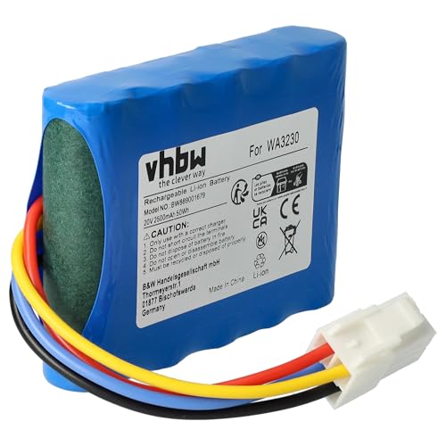 vhbw Akku Ersatz für Landxcape LA0001, LA0002 für Rasenmäher(2500mAh, 20V, Li-Ion) von vhbw