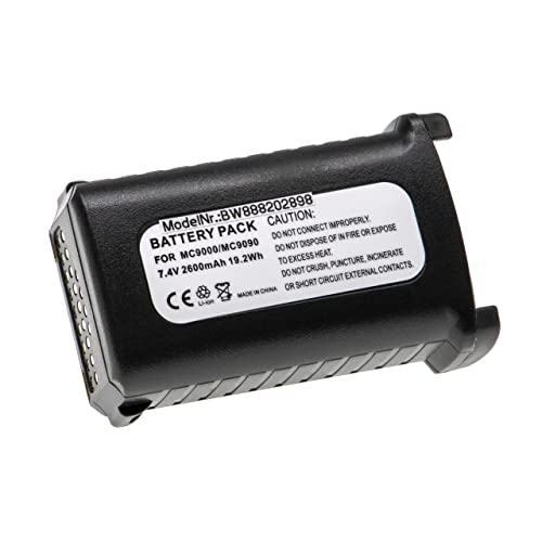 vhbw Akku Ersatz für Symbol 21-61261-01, 21-65587-01, 21-65587-02, 21-65587-03 für Handheld Computer Scanner (2600mAh, 7,4V, Li-Ion) von vhbw