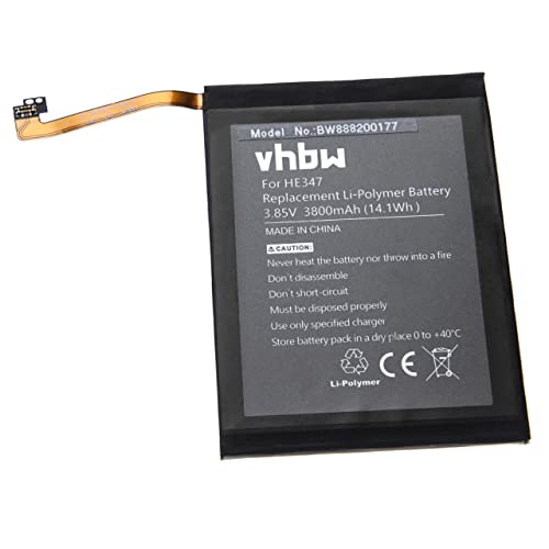 vhbw Akku kompatibel mit Nokia 7 Plus, TA-1046, TA-1055 Handy Smartphone Telefon (3800mAh, 3,85V, Li-Polymer) von vhbw