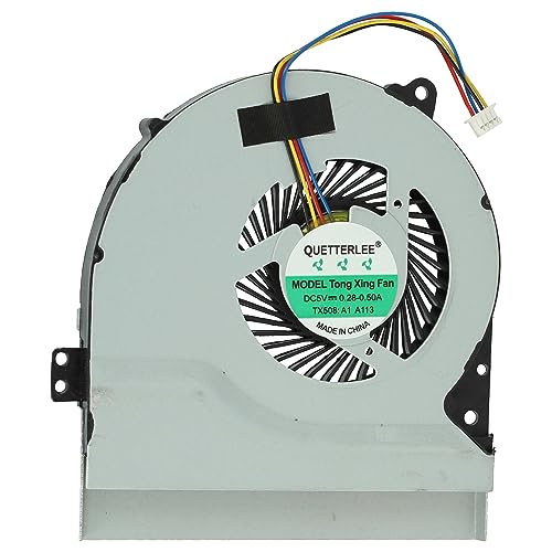 vhbw CPU/GPU Lüfter kompatibel mit Asus X550C, X450CA, X450EP, X550, X550E, X550J, X550V, X450 Notebook Laptop, mit 4-Pin-Stecker vhbw CPU/GPU Lüfter kompatibel mit Asus X550C, X450CA, X450EP, X550, X550E, X550J, X550V, X450 Notebook Laptop, mit 4-Pin-Stecker von vhbw