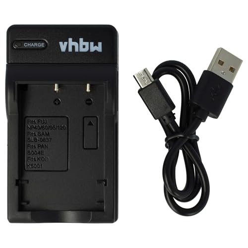 vhbw USB Ladegerät Ladekabel kompatibel mit Kamera Praktica DC-52, DC52, DCZ 10.3, DVC 10.4 HDMI, DVC 5.1 HD, DVC 5.1 HDMI, DVC 5.2 FHD, DVC 5.2 HD. von vhbw