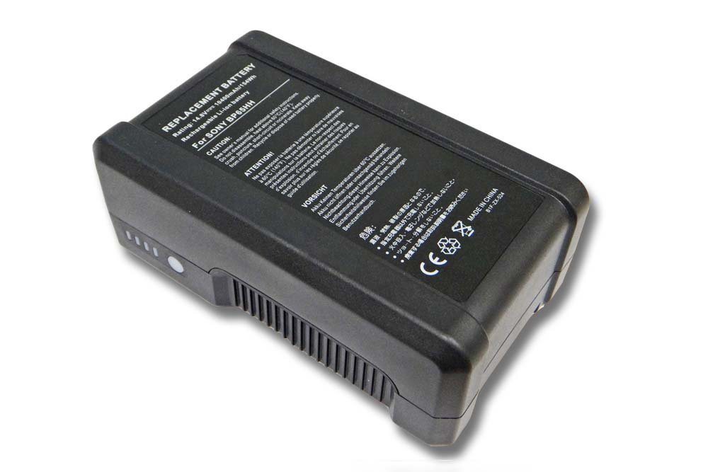 vhbw kompatibel mit Panasonic AJ-D700, AJ-D400, AJ-SDX900P, AJ-HDC27FP, Kamera-Akku Li-Ion 10400 mAh (14,8 V) von vhbw