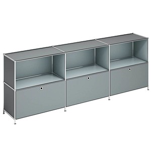 viasit Sideboard System4, 136205 anthrazit 227,9 x 40,4 x 80,7 cm von viasit