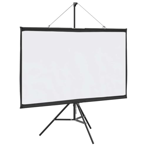 vidaXL Beamer Leinwand mit Stativ 72 Zoll 16:9, Projektionswand, Leinwand, Heimkino-Leinwand, Beamer Leinwand, Rolloleinwand vidaXL Beamer Leinwand mit Stativ 72 Zoll 16:9, Projektionswand, Leinwand, Heimkino-Leinwand, Beamer Leinwand, Rolloleinwand von vidaXL