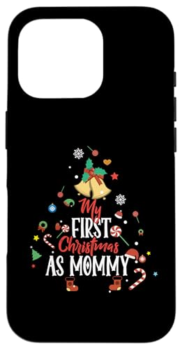 Hülle für iPhone 16 Pro Mein erstes Weihnachten als Mama von von Merch