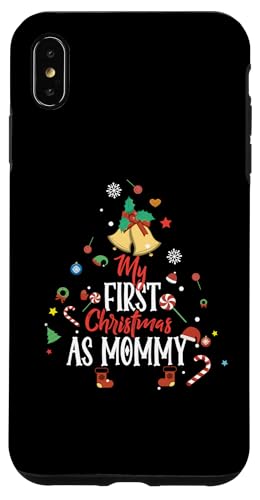 Hülle für iPhone XS Max Mein erstes Weihnachten als Mama von von Merch