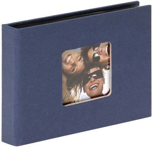 walther+ design MA-353-L Fotoalbum (B x H) 17cm x 12cm Blau von walther+ design