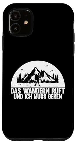 Hülle für iPhone 11 das Wandern ruft und ich muss gehen Wanderung von wandern & Wanderer Geschenke