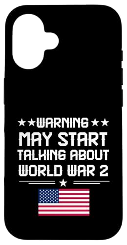 Hülle für iPhone 16 Warnung könnte anfangen, über die Geschichte des Zweiten Weltkriegs zu sprechen von warning may start talking about ww2 History