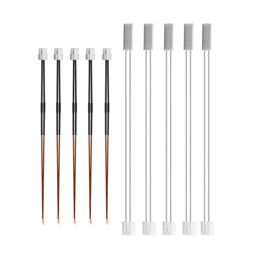 wenwendianzi 2/4/10 Stück Lab X1/X1-Carbon Thermistor & Keramik Heizplatte for 3D-Drucker Hotend Heizpatrone 24V 50W(Thermistor,10pcs) von wenwendianzi