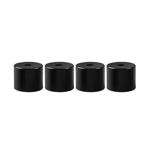 wenwendianzi 3D-Drucker-Teile, Hochtemperatur-Silikon-Festabstandshalter, Heißbett-Nivelliersäule, 3 Stück lang + 1 Stück kurz, for CR-10/ CR10S Ender-3(4pcs 12mm Black,1 Set) von wenwendianzi