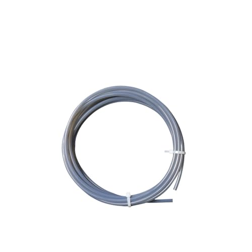 wenwendianzi For Labor-PTFE-Schlauch 2 5 mm 4 mm P1P AMS A1 Mini 3D-Drucker Teflonto-Rohr 1,75 mm Labor-PTFE-Schlauch 4 m Weiß Grau AMS LITE(Grey 4 meter) von wenwendianzi