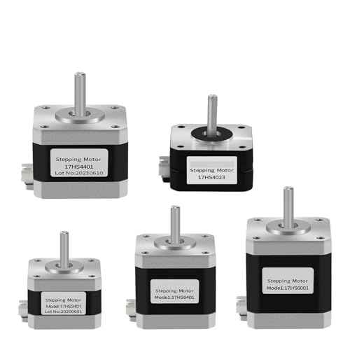 wenwendianzi Nema17 Schrittmotor 17HS4401 42Motor 17HS4023 Motor 42BYGH Motor 4Lead for CNC-Lasergravierer 3D-Drucker(17HS4023 Dupont,3PCS) von wenwendianzi