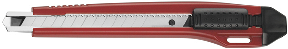 WESTCOTT Cutter Premium, Klinge: 9 mm, rot/schwarz von westcott