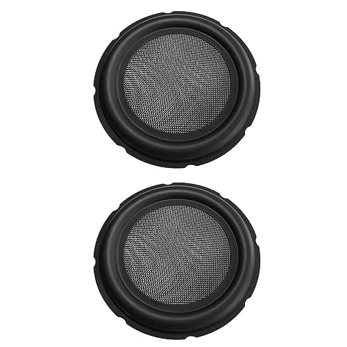 wisspair 2X 8 Bass Lautsprecher Passiver Kühler für Den Gummi Vibrations Platten Subwoofer von wisspair