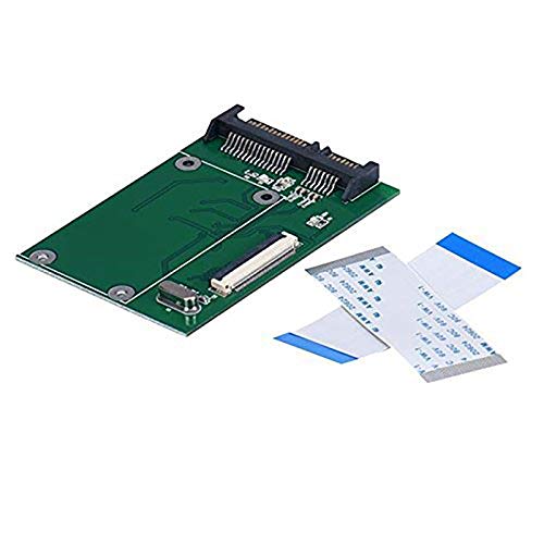 wisspair Adapterkarte 40 Pin ZIF 1,8 Zoll SSD/HDD ein SATA von wisspair