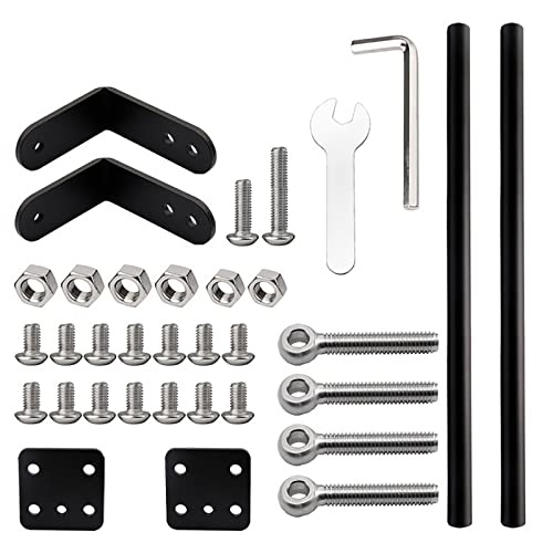 Spurstangenset aus Aluminiumlegierung, Upgrade Z, stabiles Druckset für Ender-3/Ender-3S/Ender-3 3D-Drucker von xbiez