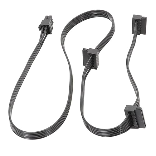 xbiez Bequemes 6Pin Bis Satax3 Stromkabel Kompatibel Für RMX RMX Leistungsmodulare SataPower Versorgungskabel Austausch xbiez Bequemes 6Pin Bis Satax3 Stromkabel Kompatibel Für RMX RMX Leistungsmodulare SataPower Versorgungskabel Austausch von xbiez