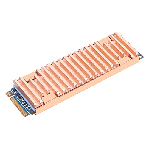 xbiez Für M.2 NGFF Festplatte Kühlkörper Dünne Reine Kupfer Kühler Für M2 NVME NGFF 2280 PCIE SSD Für Reine Kupfer Kühlkörper von xbiez