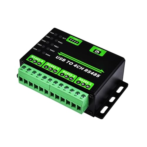 xbiez USB auf 4-Wege-RS485-Konverter, industrielle Qualität, SerialPort-Modul, kompatibel mit mehreren Systemen von xbiez