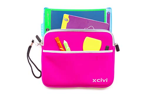 Xcivi Neopren-Schutzhülle für Boogie Board Magic Sketch Kit, Pink von xcivi