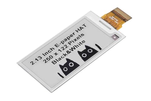 2.13-inch E-Ink Display Screen, 250x122 Resolution, Ultra-Low Power Consumption, SPI Interface, Compatible with Arduino, Raspberry Pi, Ideal for Shelf Labels, Industrial Instruments, and Digital Signb von xicoolee