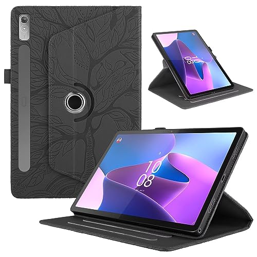 xinyunew Hülle für Lenovo Tab P11 Gen 2 11.5", Schutzhülle Ultradünne PU Leder mit Standfunktion und Auto Schlaf/Wach Kompatibel mit Lenovo Tab P11 Gen 2 11.5", Schwarz von xinyunew