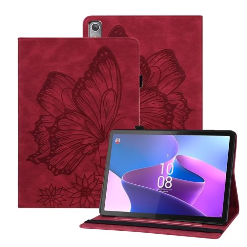 xinyunew Hülle für Nokia T20/TA-1397,TA-1394,TA-1392, Dünne Leichte PU Leder Tablet Hülle mit Auto Schlaf/Aufwach Funktion Wach Tablet Cove, Rot xinyunew Hülle für Nokia T20/TA-1397,TA-1394,TA-1392, Dünne Leichte PU Leder Tablet Hülle mit Auto Schlaf/Aufwach Funktion Wach Tablet Cove, Rot von xinyunew