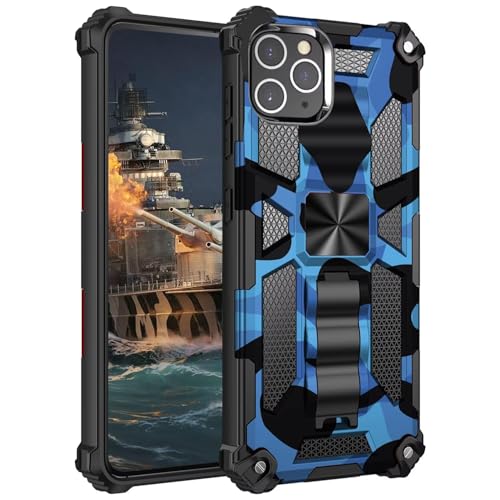 xinyunew Schutzhülle für iPhone 13 Pro Max Rundumschutz Stoßfest Hülle Militärischer Vollschutz Handyhülle Schutzhülle iPhone 13 Pro Max Case Cover Product - Blau von xinyunew