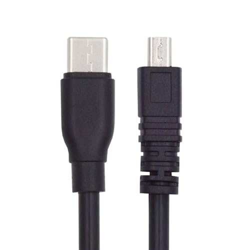 xiwai USB-C Typ-C Host zu Kamera Ersatz Mini 8P Daten Power Kabel für Coolpix UC-E6 UC-E16 UC-E17 DSC-W DMC-S EX-Z von xiwai