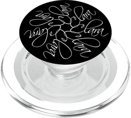 Clara Name Vorname Namensmandala Personalisiert Blume PopSockets PopGrip für MagSafe von xsylxDesigns Namen Geschenkideen Geschenke