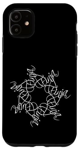 Hülle für iPhone 11 Finja Name Vorname Namensmandala Personalisiert Blume von xsylxDesigns Namen Geschenkideen Geschenke