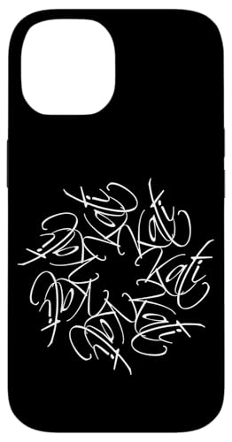 Hülle für iPhone 14 Kati Name Vorname Namensmandala Personalisiert Blume von xsylxDesigns Namen Geschenkideen Geschenke