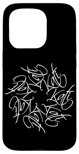 Hülle für iPhone 15 Pro Kati Name Vorname Namensmandala Personalisiert Blume von xsylxDesigns Namen Geschenkideen Geschenke