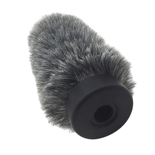 Tragbare Mikrofon Faux Pelz Windschutzscheibe Pelziger Winddichter Muff Für Mikrofone Abdeckungen Für Outdoor Aufnahmen von yabaikekeji