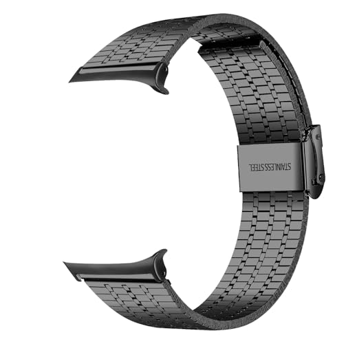 yanwuwa 47 Mm Metall Uhrenarmband Mit Sicherheitsverschlüssen, Edelstahl Zubehör Für Watch 7 Smartwatches von yanwuwa