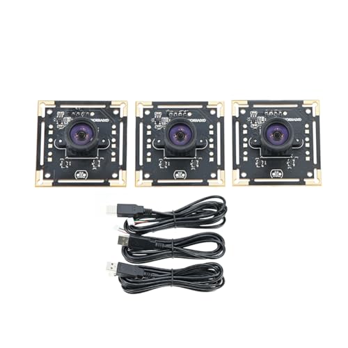 yomoe 3-Teiliges Kameramodul 100 Grad OV9732, 2 M Kabel, 1280 X 720, 30 Fps, Kompatibel mit Autodarts.Io, USB-Laufwerk Gratis von yomoe