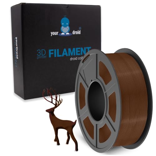 yourDroid PLA Filament Schokolade 1.75mm 1kg von your droid