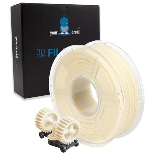 yourDroid easy PA6 Nylon Filament Natur 1.75mm 1kg von your droid