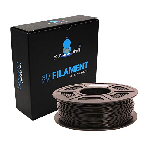 YourDroid ASA Filament Schwarz 1.75mm 1kg von yourDroid