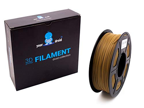 yourDroid PLA Filament Braun 1.75mm 1kg von yourDroid