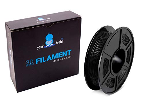 yourDroid TPU Filament Schwarz 1.75mm 500g von yourDroid