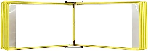 Wandmontierter Aktenhalter, A4, Aktenhalter zur Wandmontage (Größe: 13 x 9 x 3,9 Zoll)(Yellow) von zKbaoFCzX