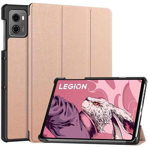 zZjoOoj Hülle für Lenovo Legion TAB (2024) 8.8'' Tablette Case Cover,Ultradünn leichtSchutzhülle Case mit Standfunktion und Auto Schlaf/Wach Funktion - Rose Gold von zZjoOoj