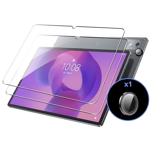 zZjoOoj Screen Protector für Lenovo Idea Tab Pro (2025) 12.7 Inch Tablet Glass,2 Stück HD Displayschutzfolie with 2 Pieces Camera Tempered Glass Film 9H Härte Displayschutz,and Bubble-Free von zZjoOoj