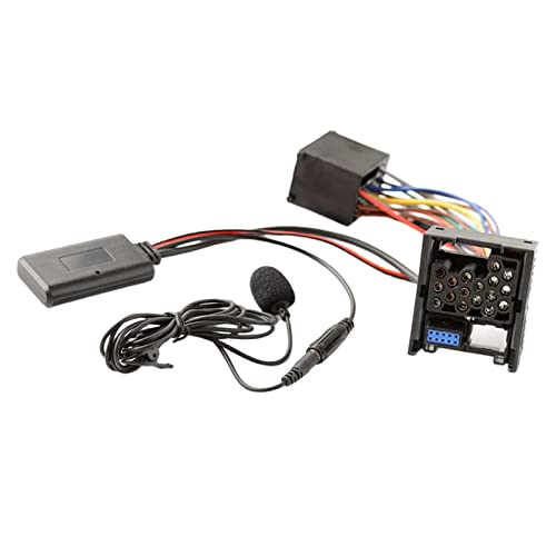 zalati Audio AUX Wireless Bluetooth Kabel Adapter mit Mikrofon für BMW E46 3er 2002-06 von zalati